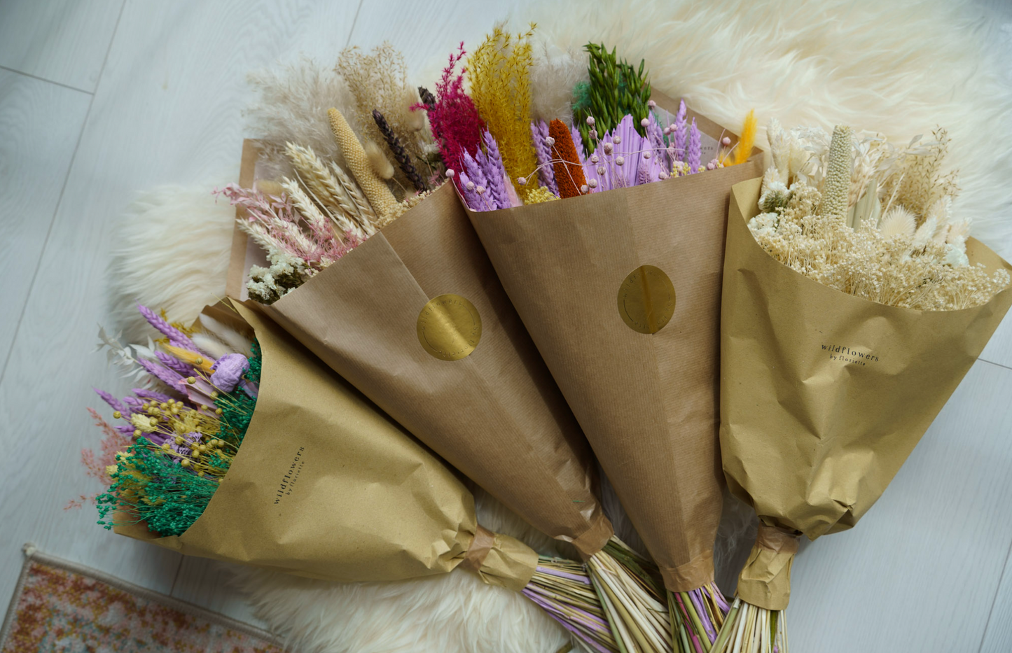 Droogboeket Zomergloed
