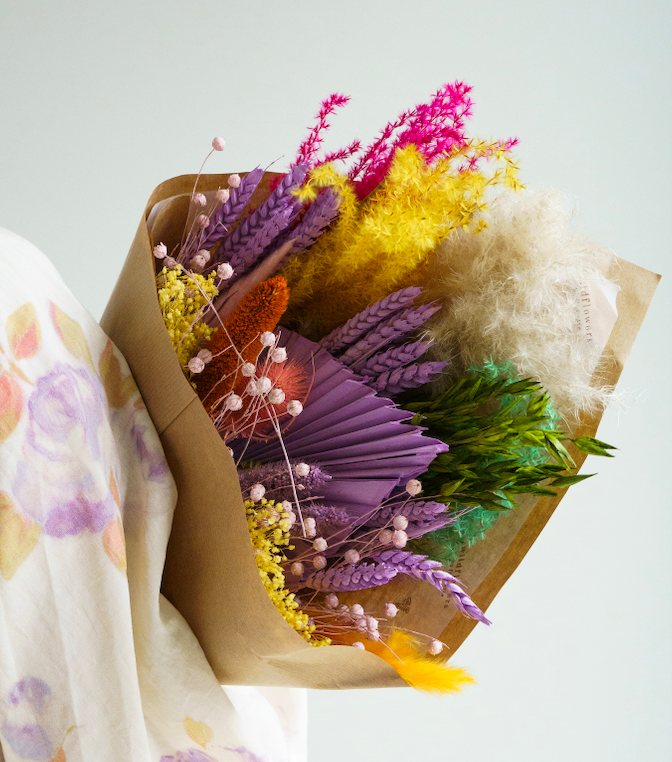 Droogboeket Zomergloed