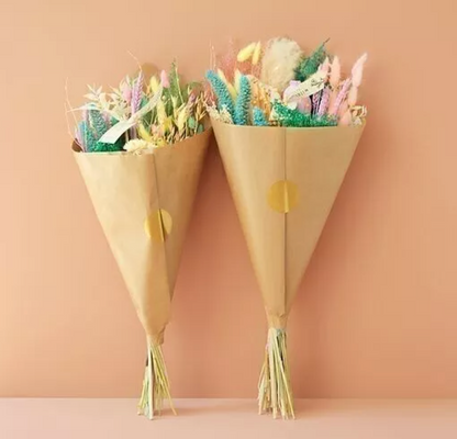 Droogboeket Pastel Palet
